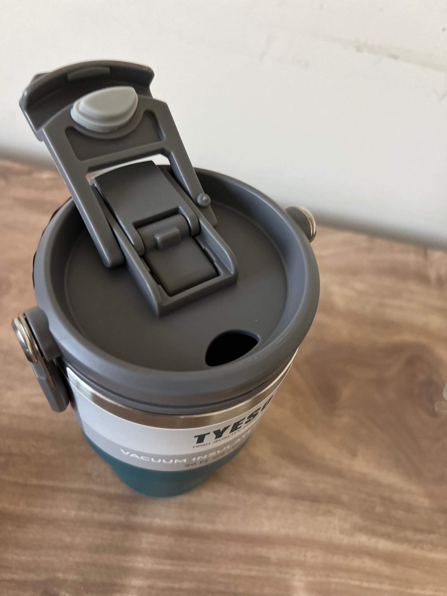 Vaso Térmico Tyeso 600 ML de Acero Inoxidable 2 En 1 - Stainless