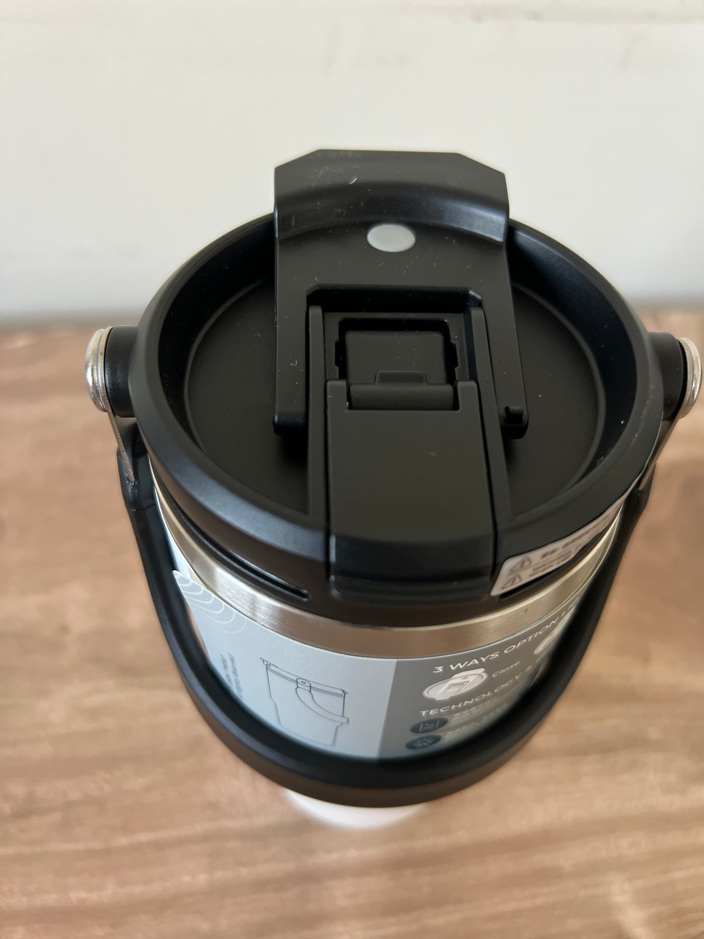 Vaso Térmico Tyeso 600 ML de Acero Inoxidable 2 En 1 - Stainless