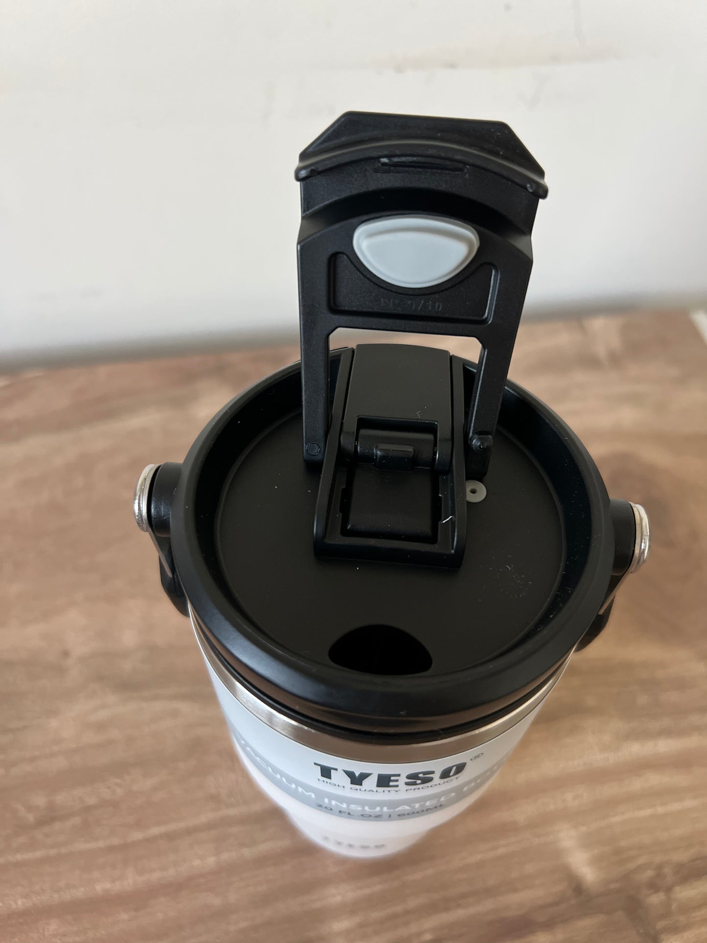 Vaso Térmico Tyeso 600 ML de Acero Inoxidable 2 En 1 - Stainless