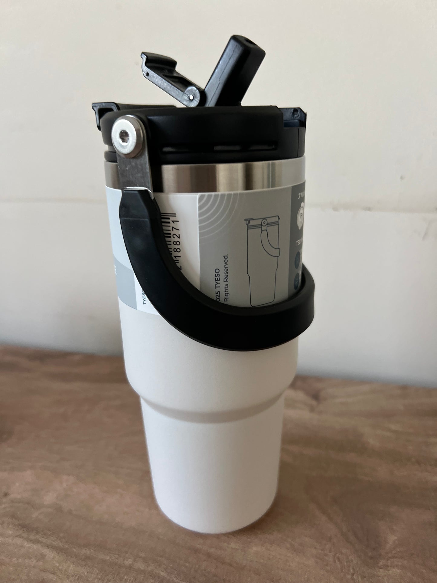 Vaso Térmico Tyeso 750 ML de Acero Inoxidable 2 En 1 - Stainless