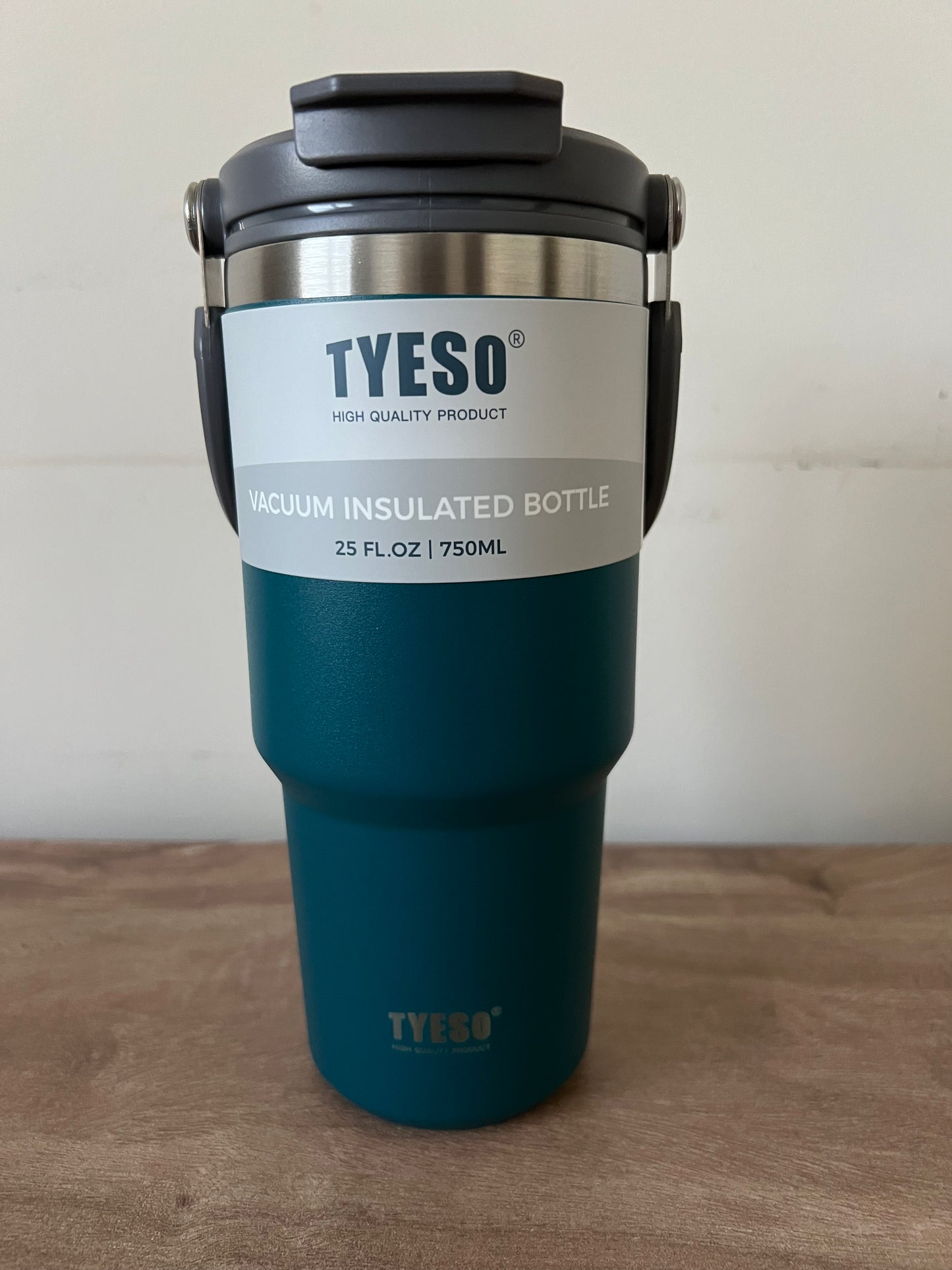 Vaso Térmico Tyeso 750 ML de Acero Inoxidable 2 En 1 - Stainless