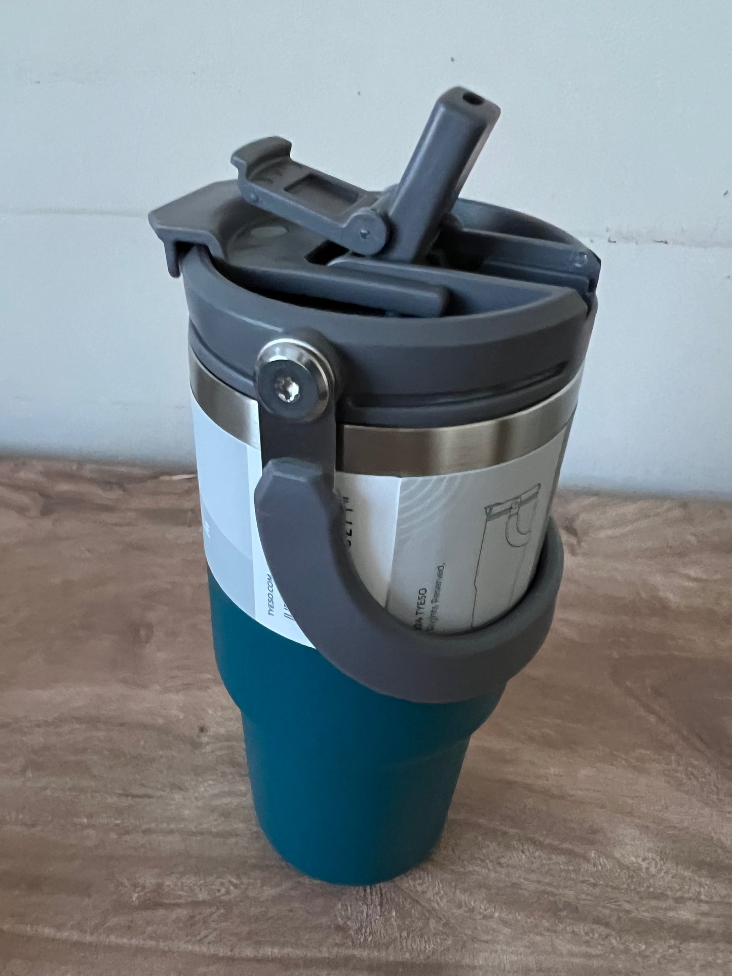 Vaso Térmico Tyeso 750 ML de Acero Inoxidable 2 En 1 - Stainless