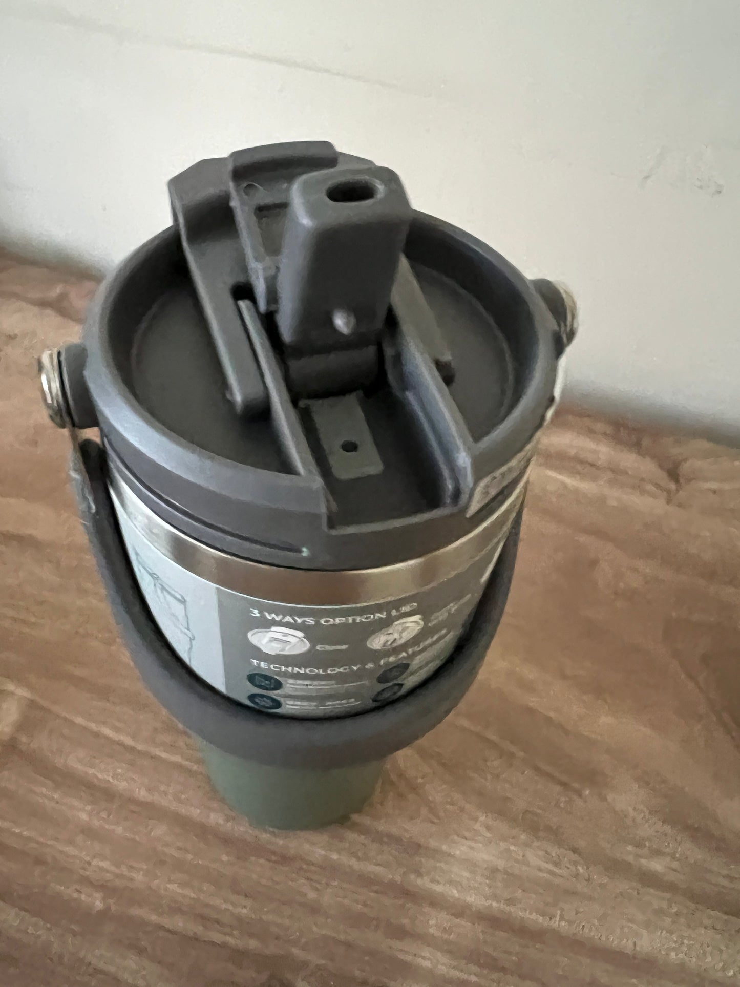 Vaso Térmico Tyeso 750 ML de Acero Inoxidable 2 En 1 - Stainless