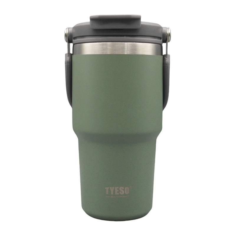 Vaso Térmico Tyeso 600 ML de Acero Inoxidable 2 En 1 - Stainless