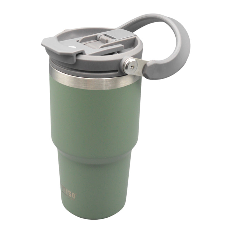 Vaso Térmico Tyeso 600 ML de Acero Inoxidable 2 En 1 - Stainless