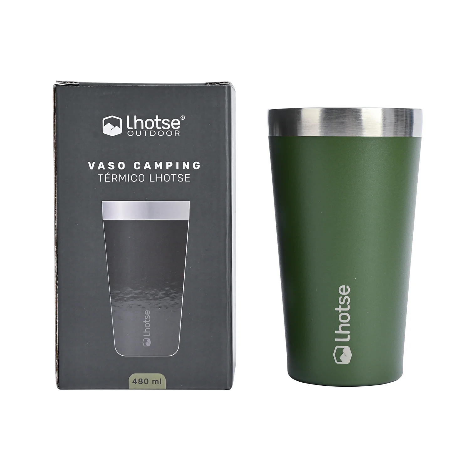 Empaque vaso térmico Lhotse para regalo o transporte