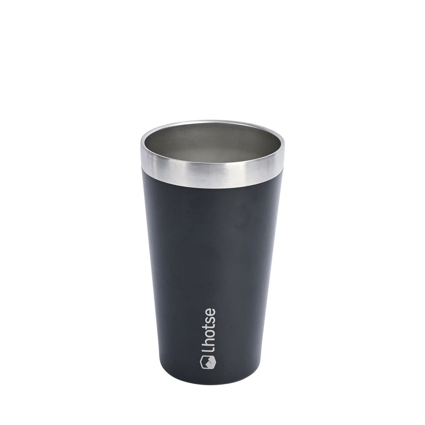 Vaso térmico Lhotse negro 480ml vista frontal