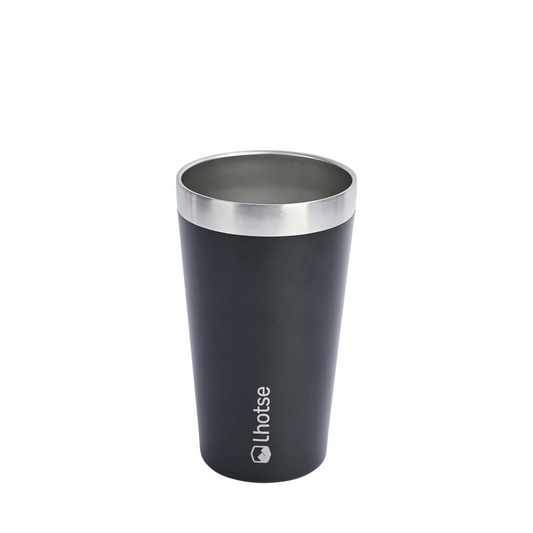 Vaso térmico Lhotse negro 480ml vista frontal